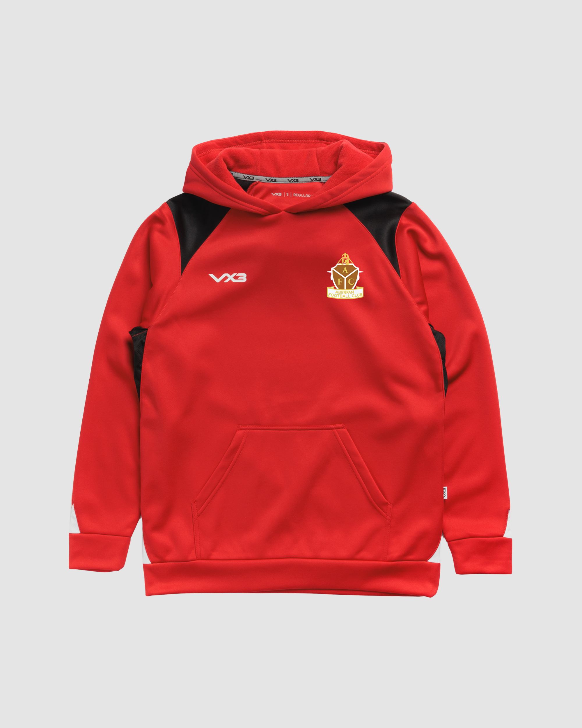 Aberfan FC Red Vertex Hoodie