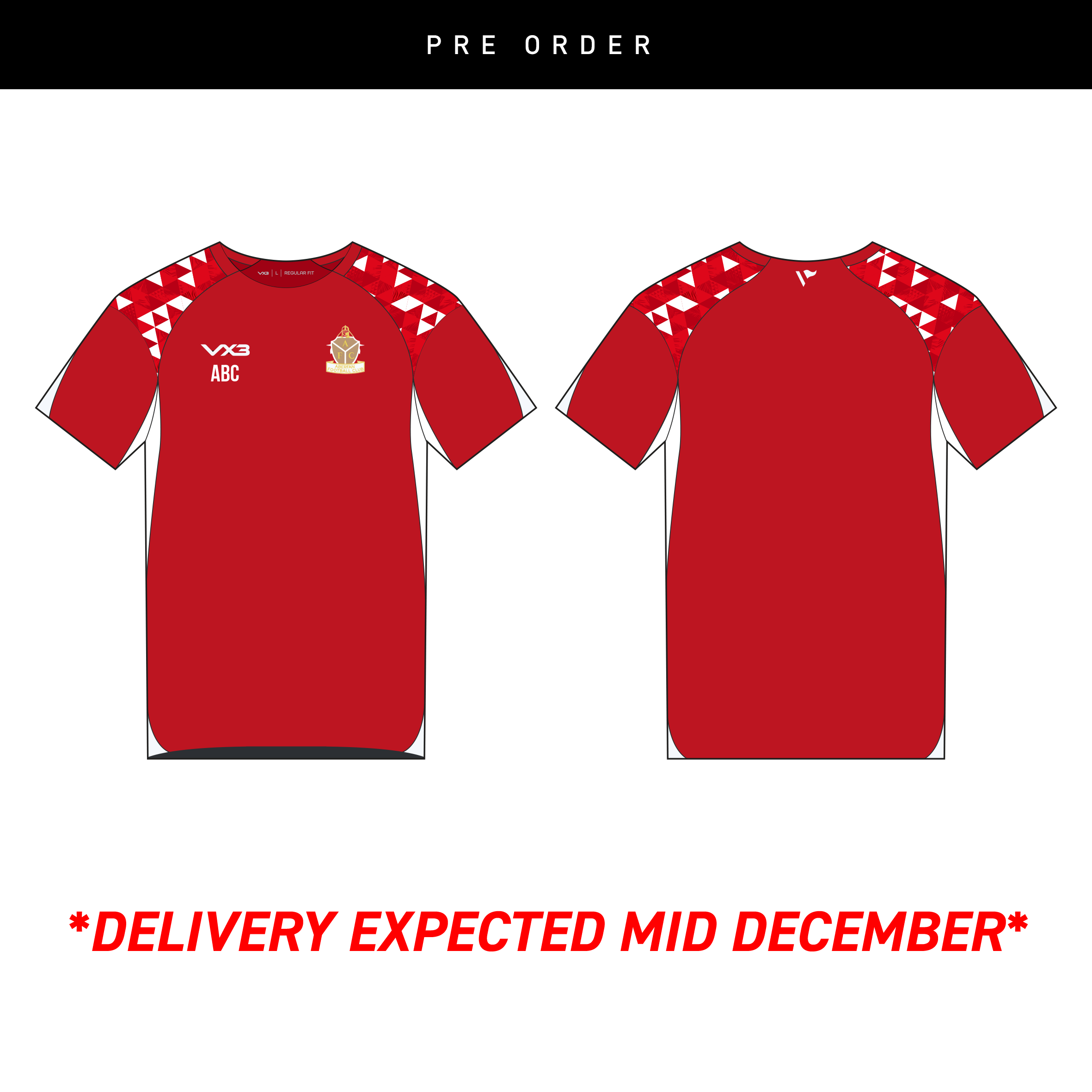 Aberfan FC Bespoke Vertex Youth Tee