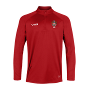 Aberystwyth University RFC Primus Youth Quarter Zip Red