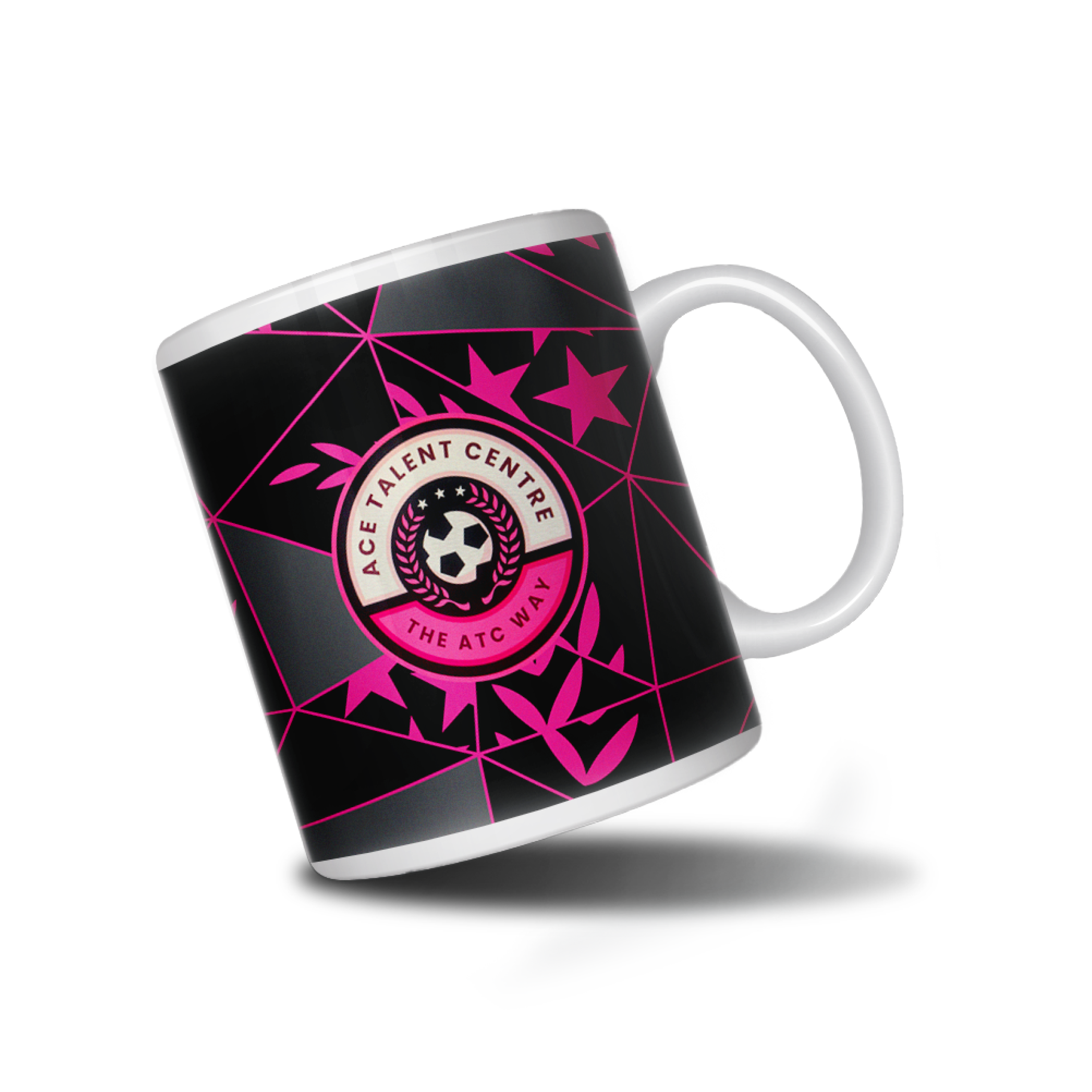 Ace Talent Centre Black Bespoke Mug