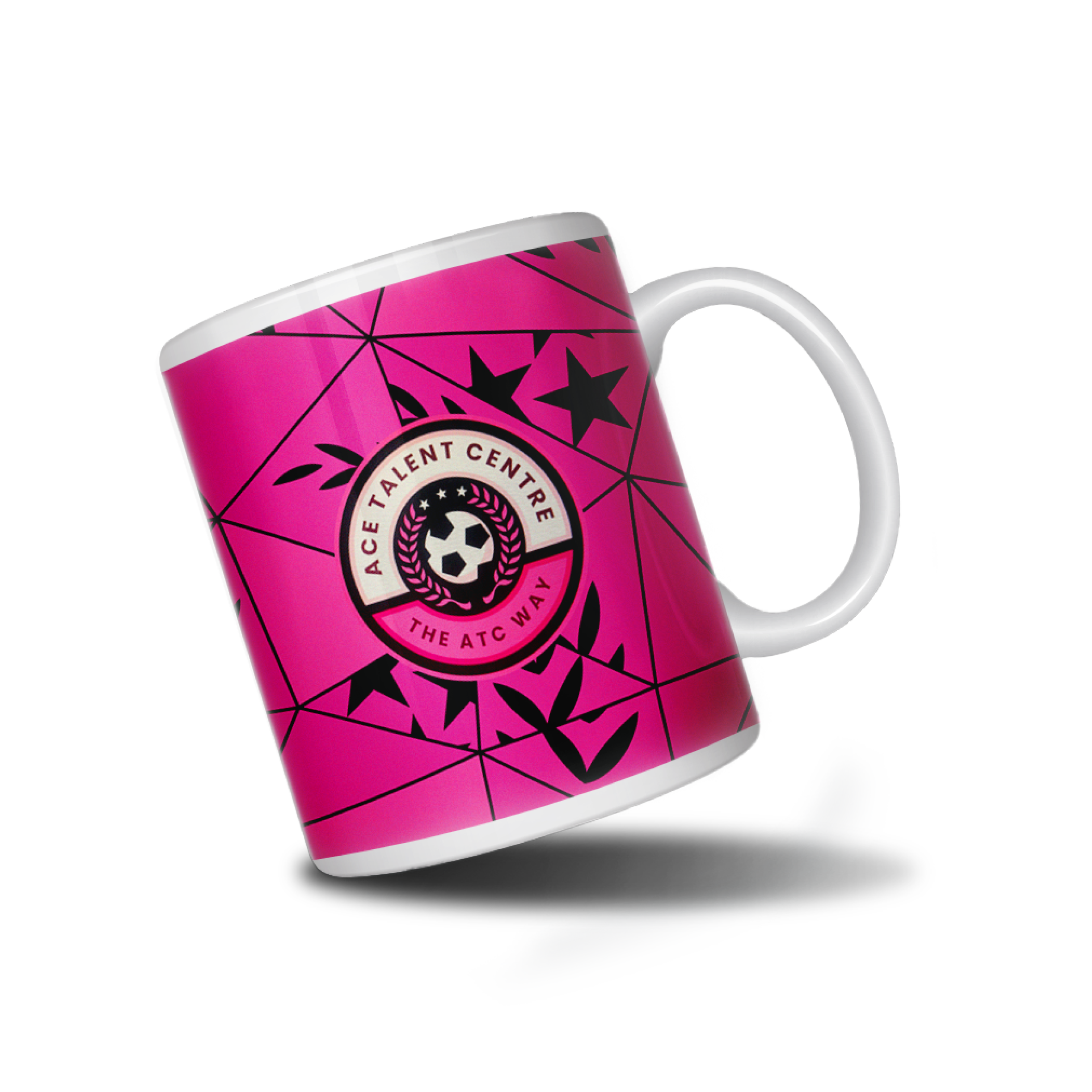 Ace Talent Centre Pink Bespoke Mug