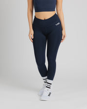 Actus Performance Bra and Legging Set Navy