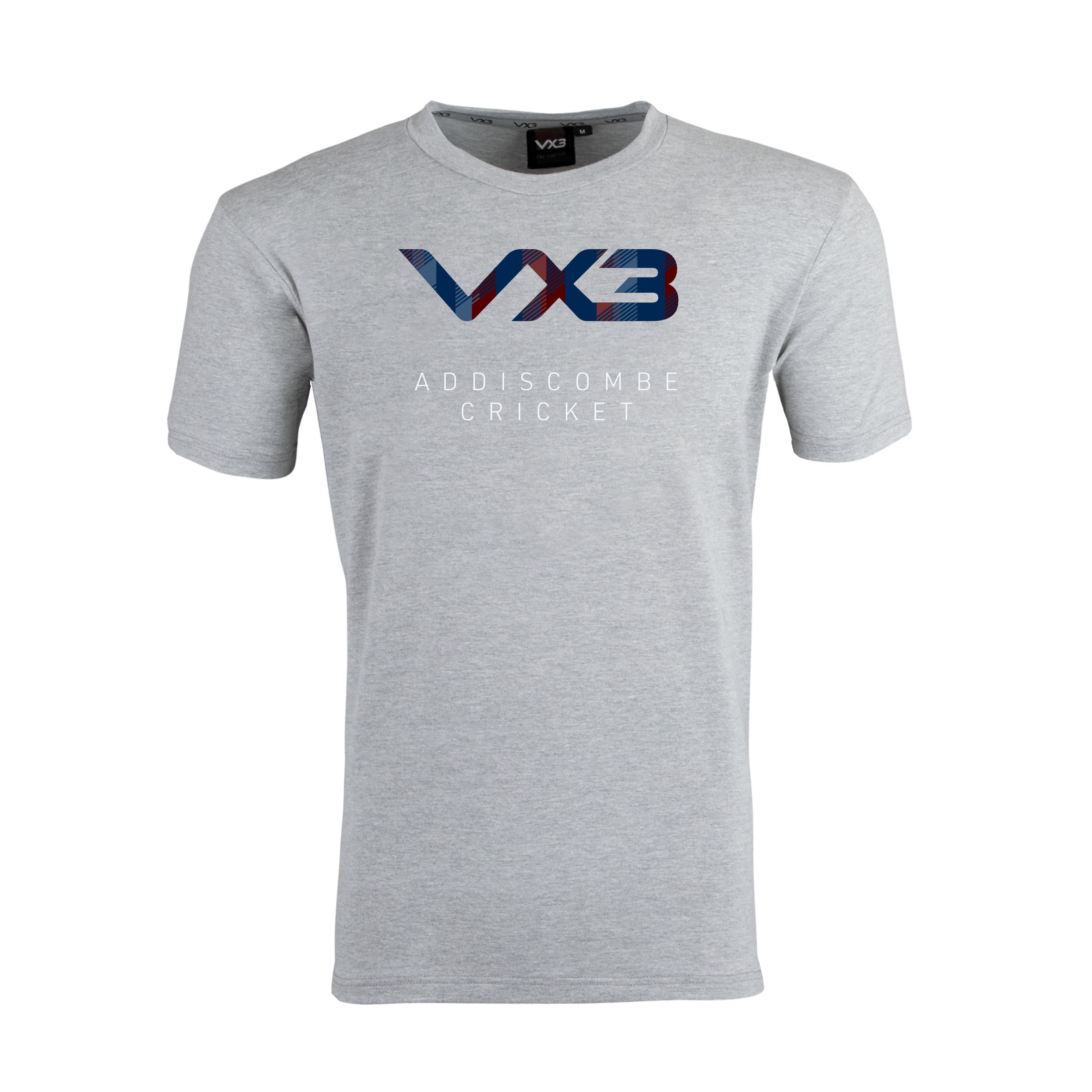 Addiscombe Cricket Club Marl Grey Invicta Tee