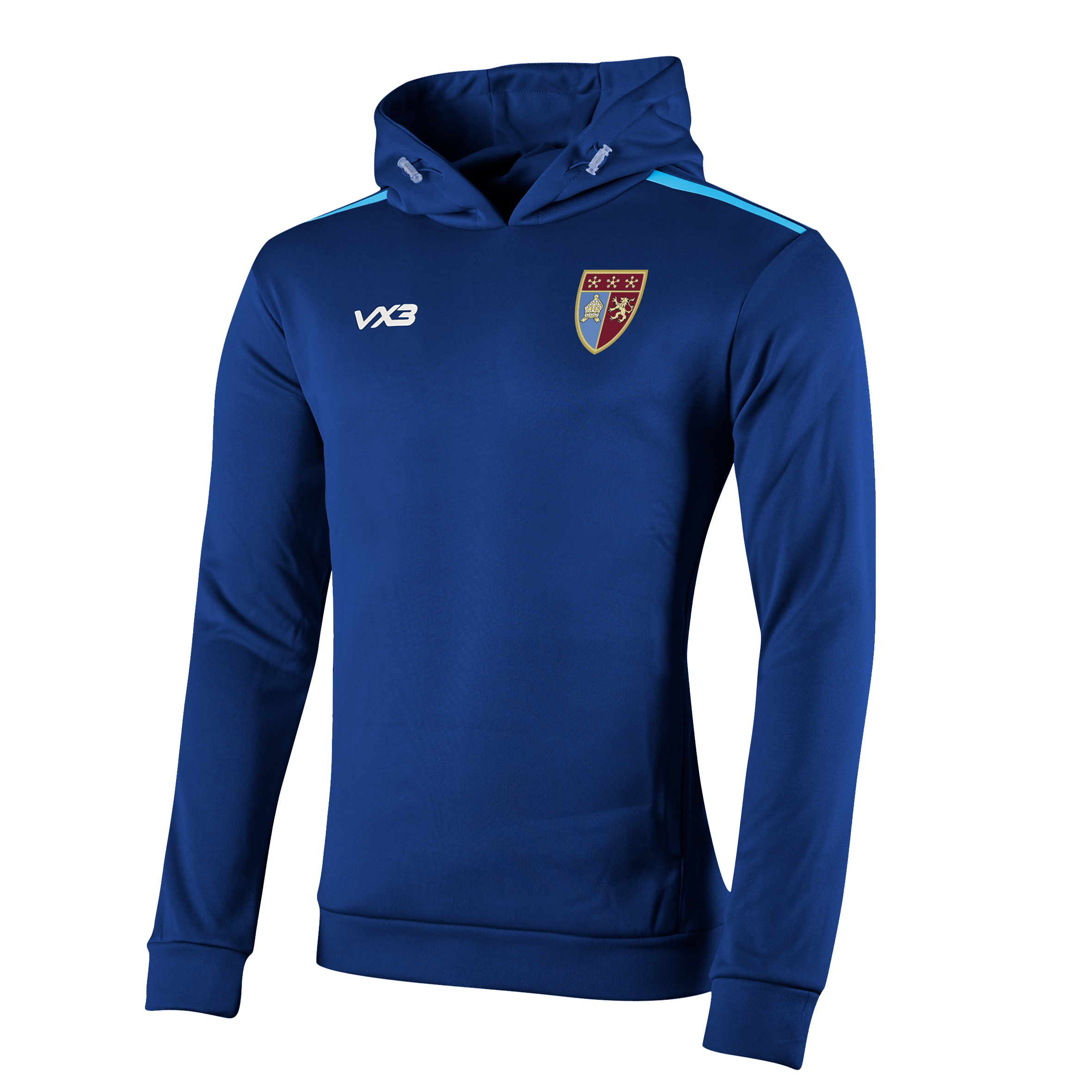 Addiscombe Cricket Club Fortis Youth Hoodie Navy/Sky