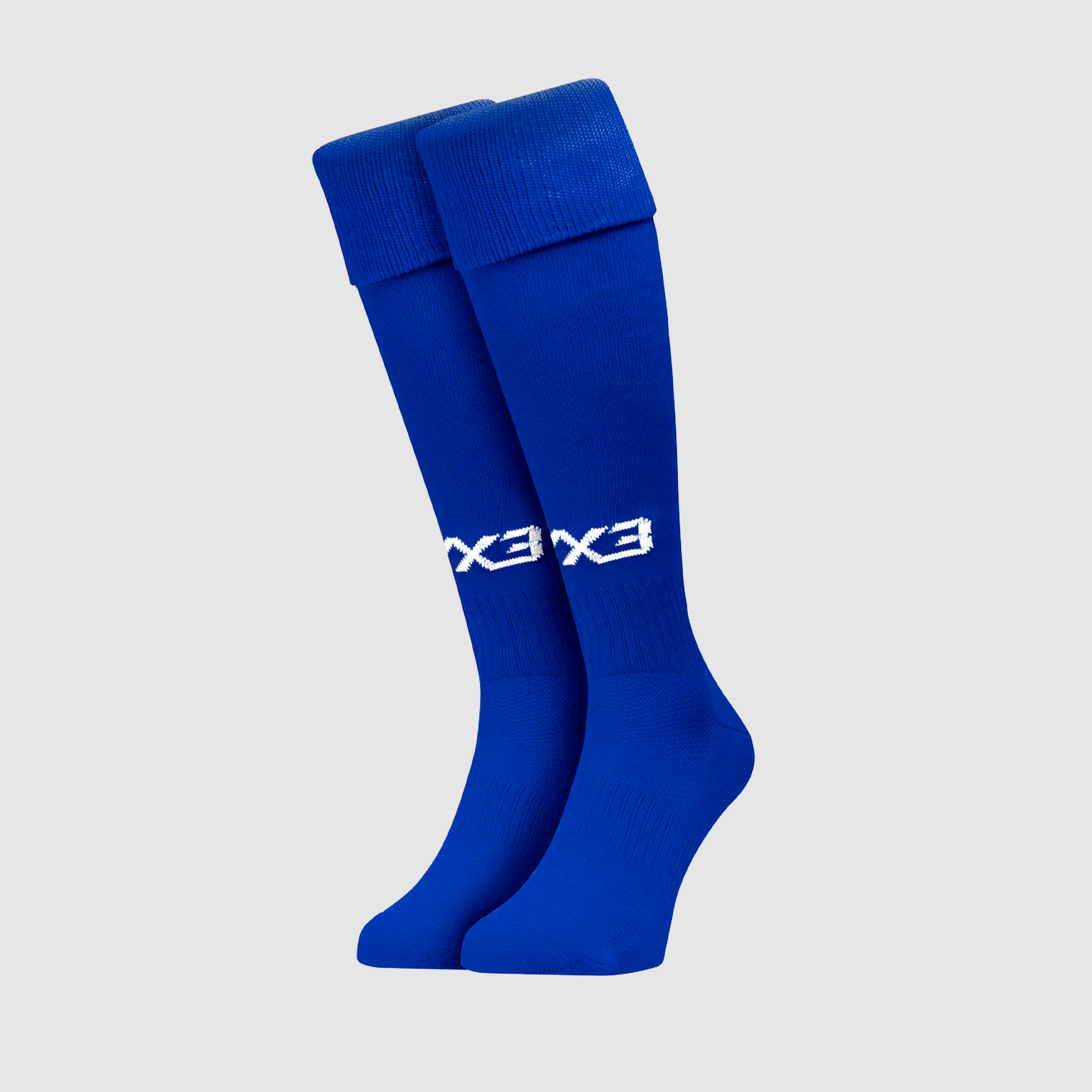 Adults Plain Playing Socks Royal