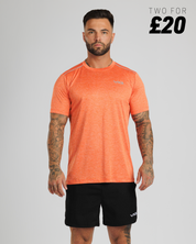 Aerolite Tee - Apricot Marl