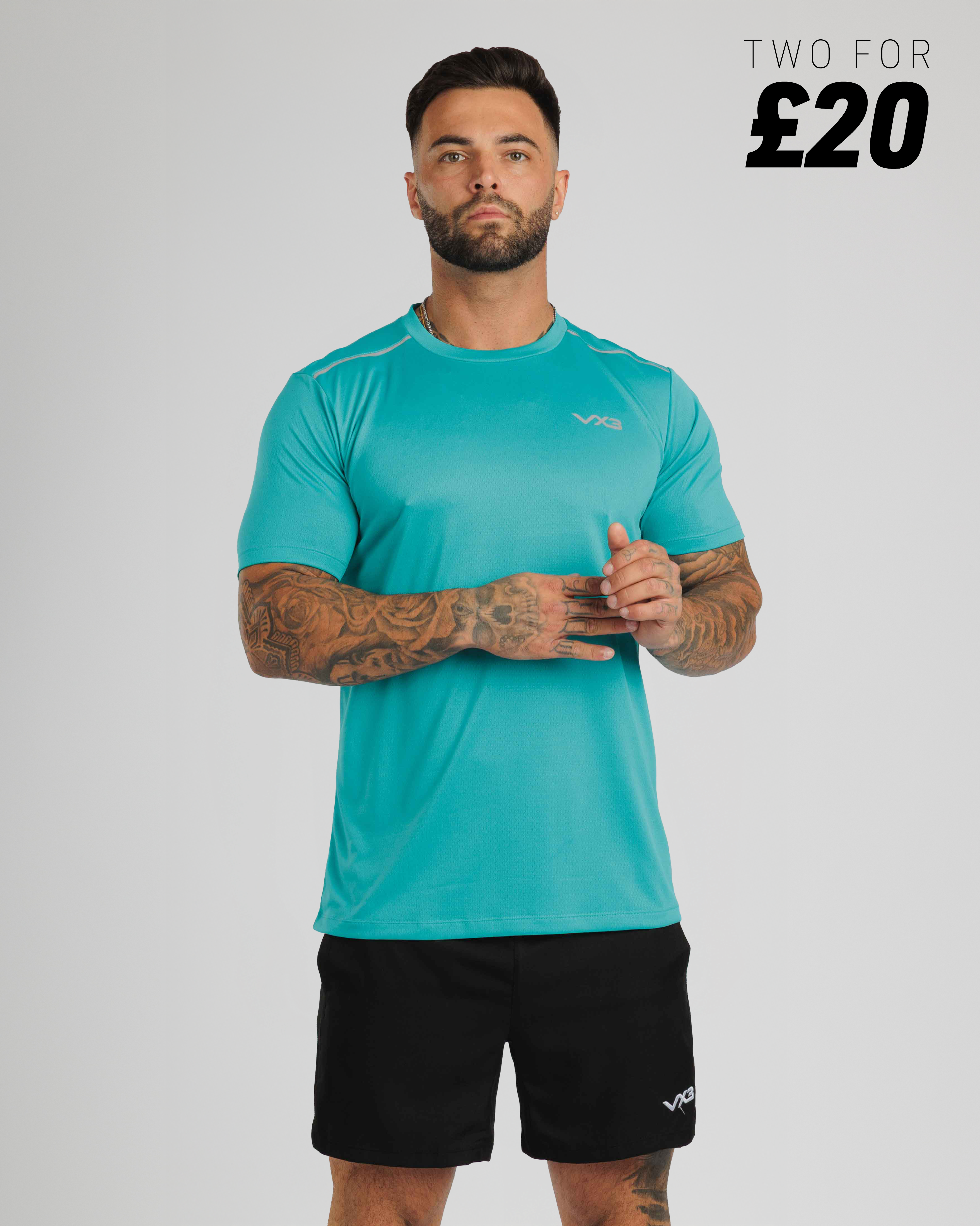 Aerolite Tee - Azure