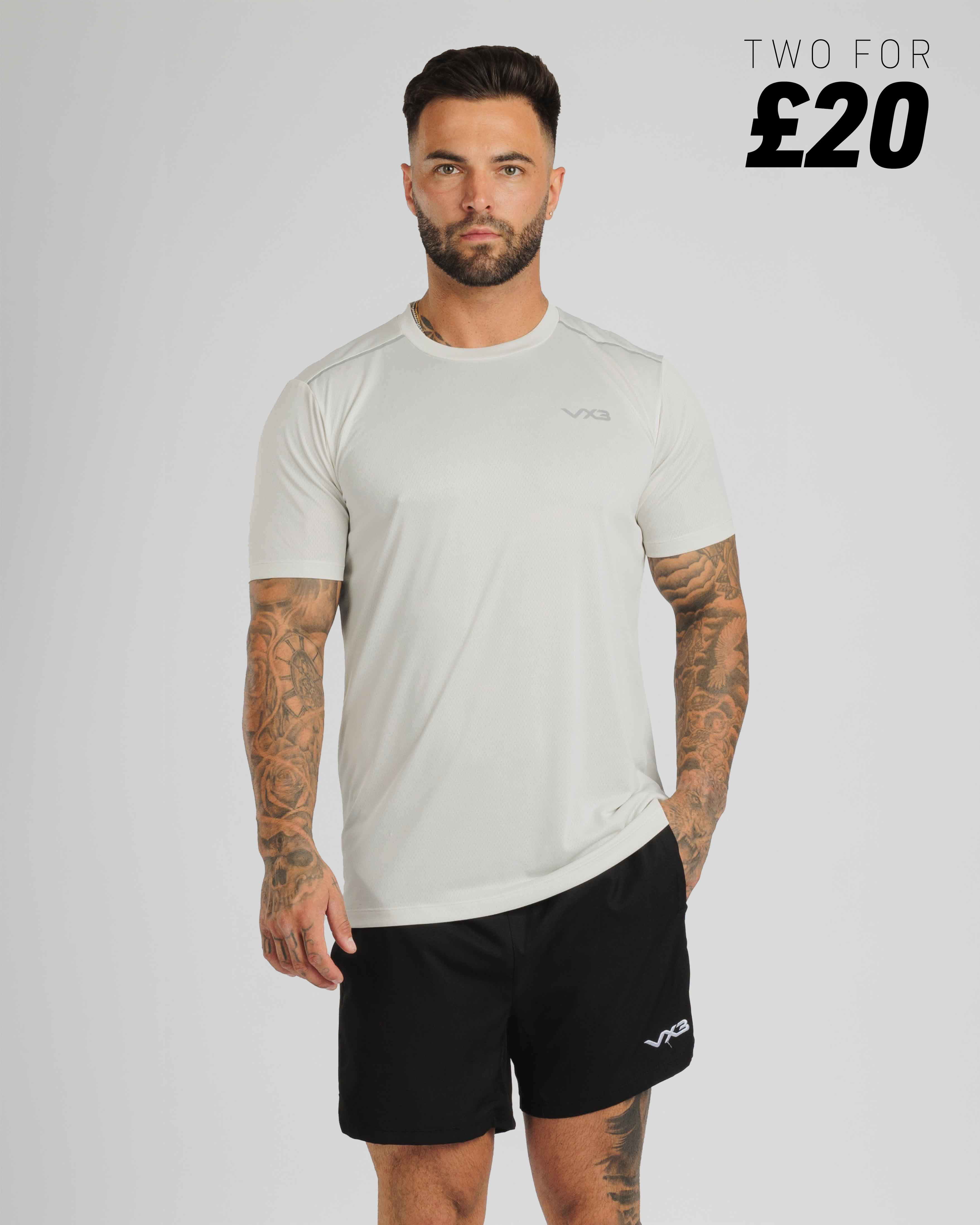 Aerolite Tee - Stone Grey