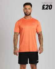 Aerolite Tee - Apricot Marl