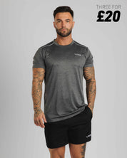 Aerolite Tee - Graphite Marl