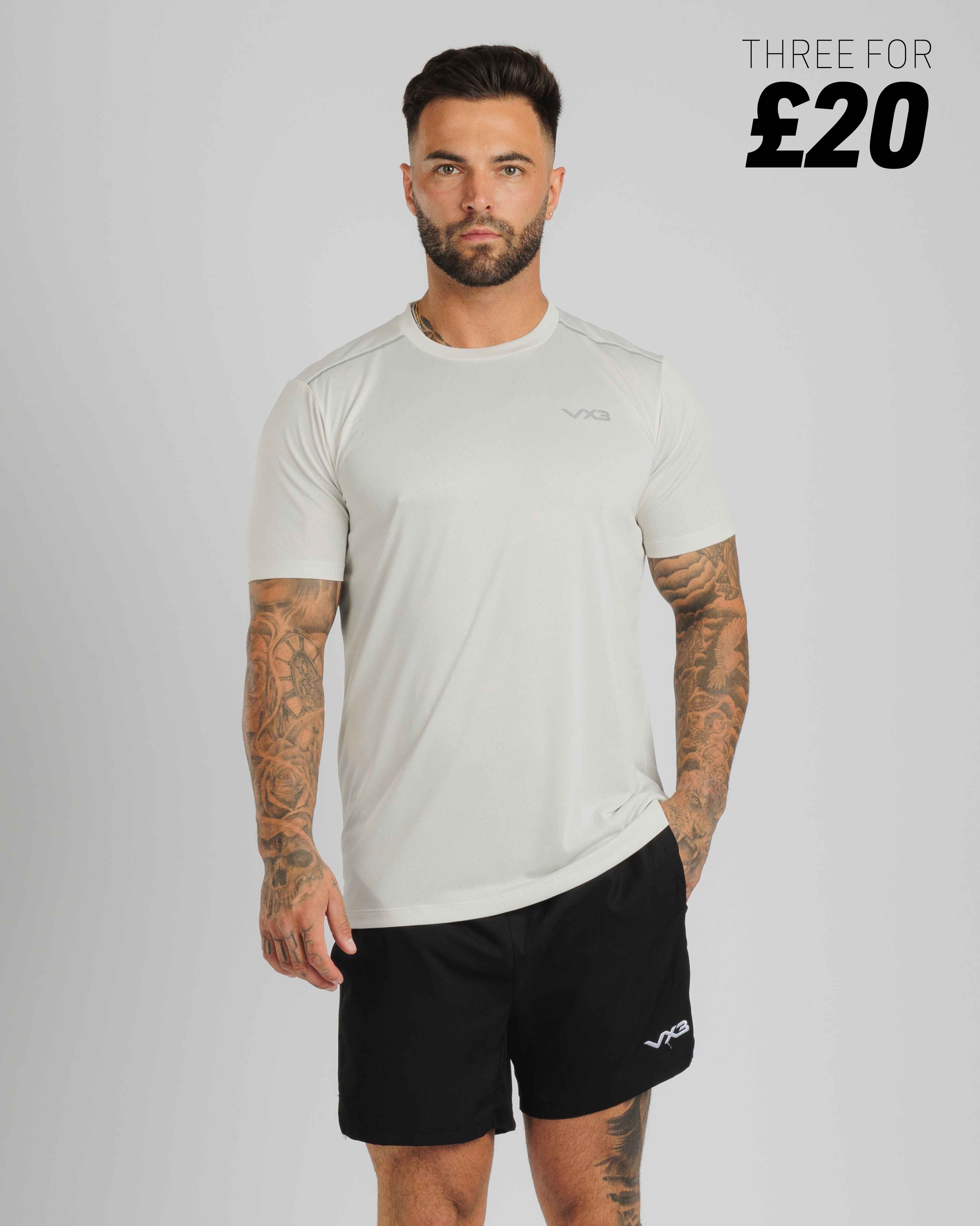 Aerolite Tee - Stone Grey