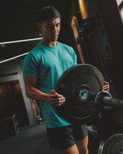 Aerolite Tee - Azure Marl