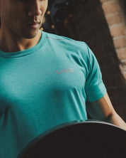 Aerolite Tee - Azure Marl