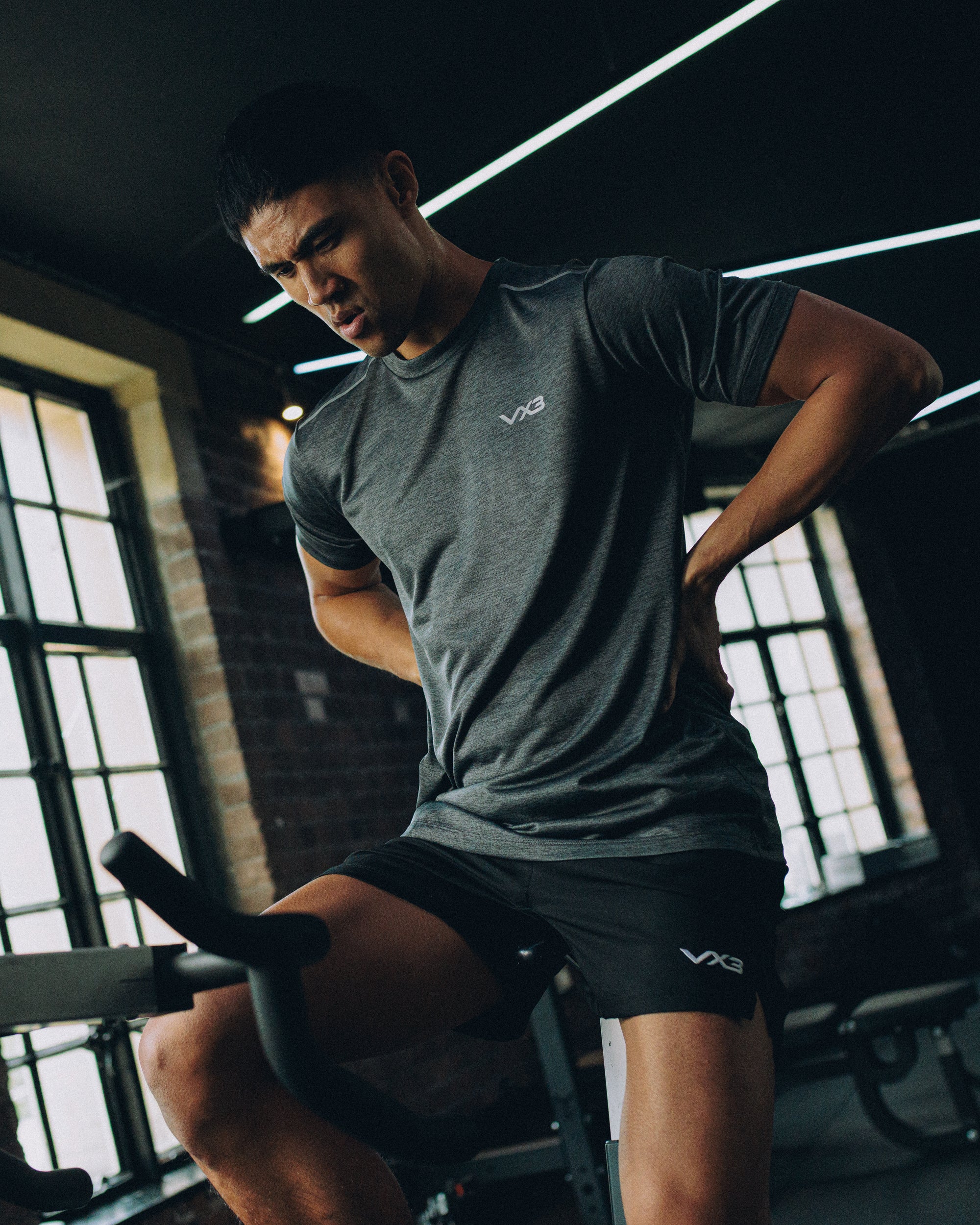 Aerolite Tee - Graphite Marl