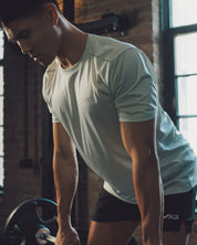 Aerolite Tee - Stone Grey Marl