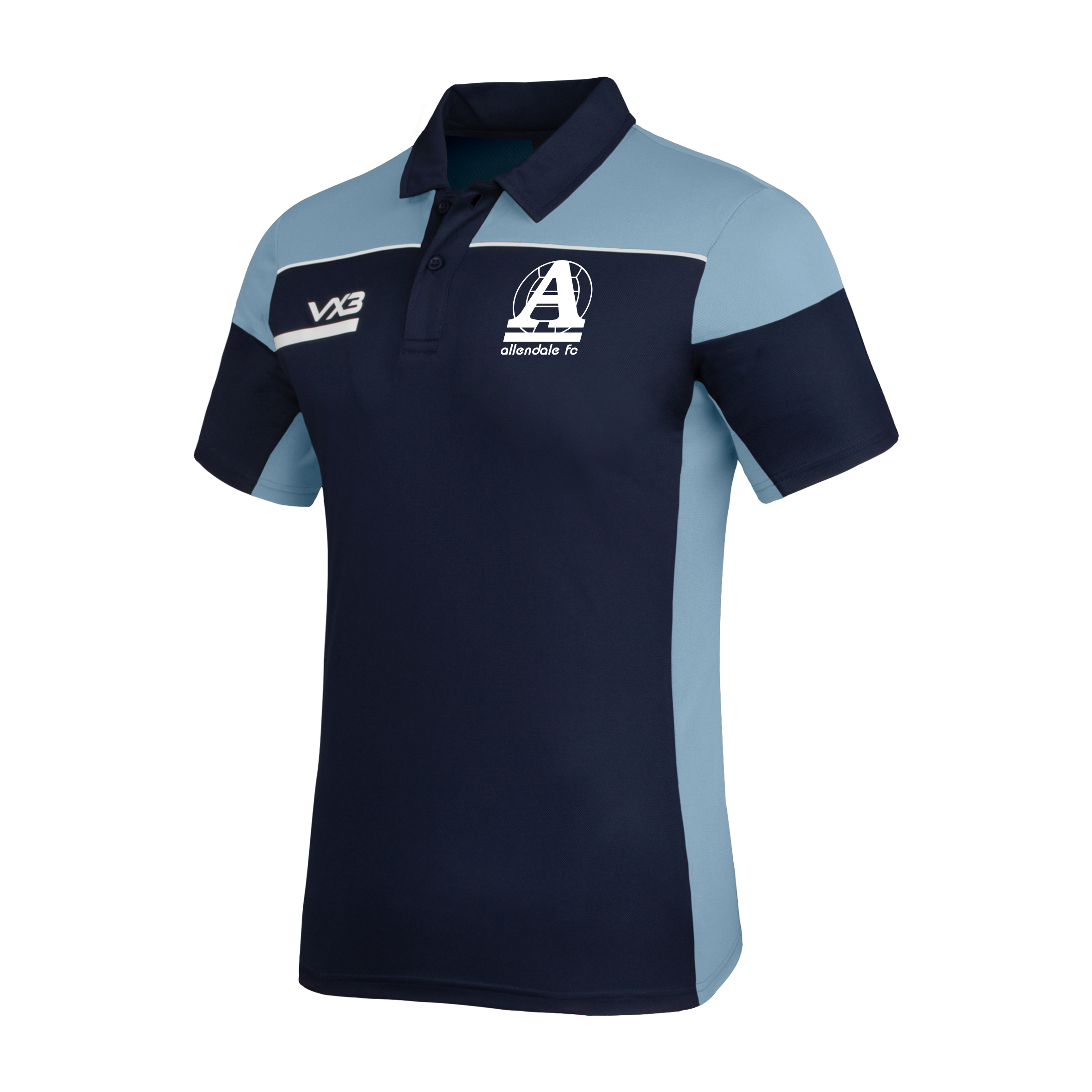 Allendale FC Opus Polo - Navy Sky