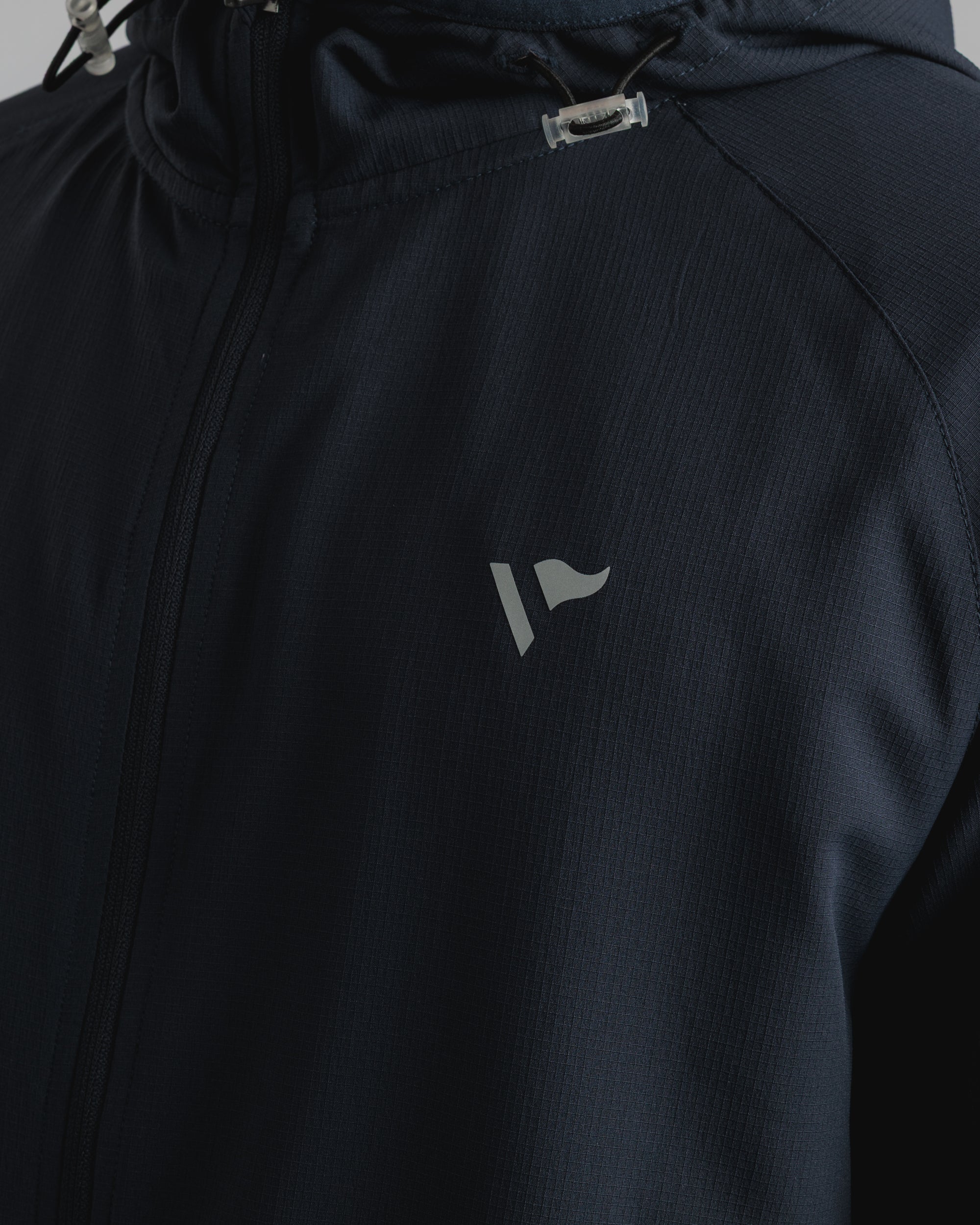 Pursuit Running Jacket - Faded Black