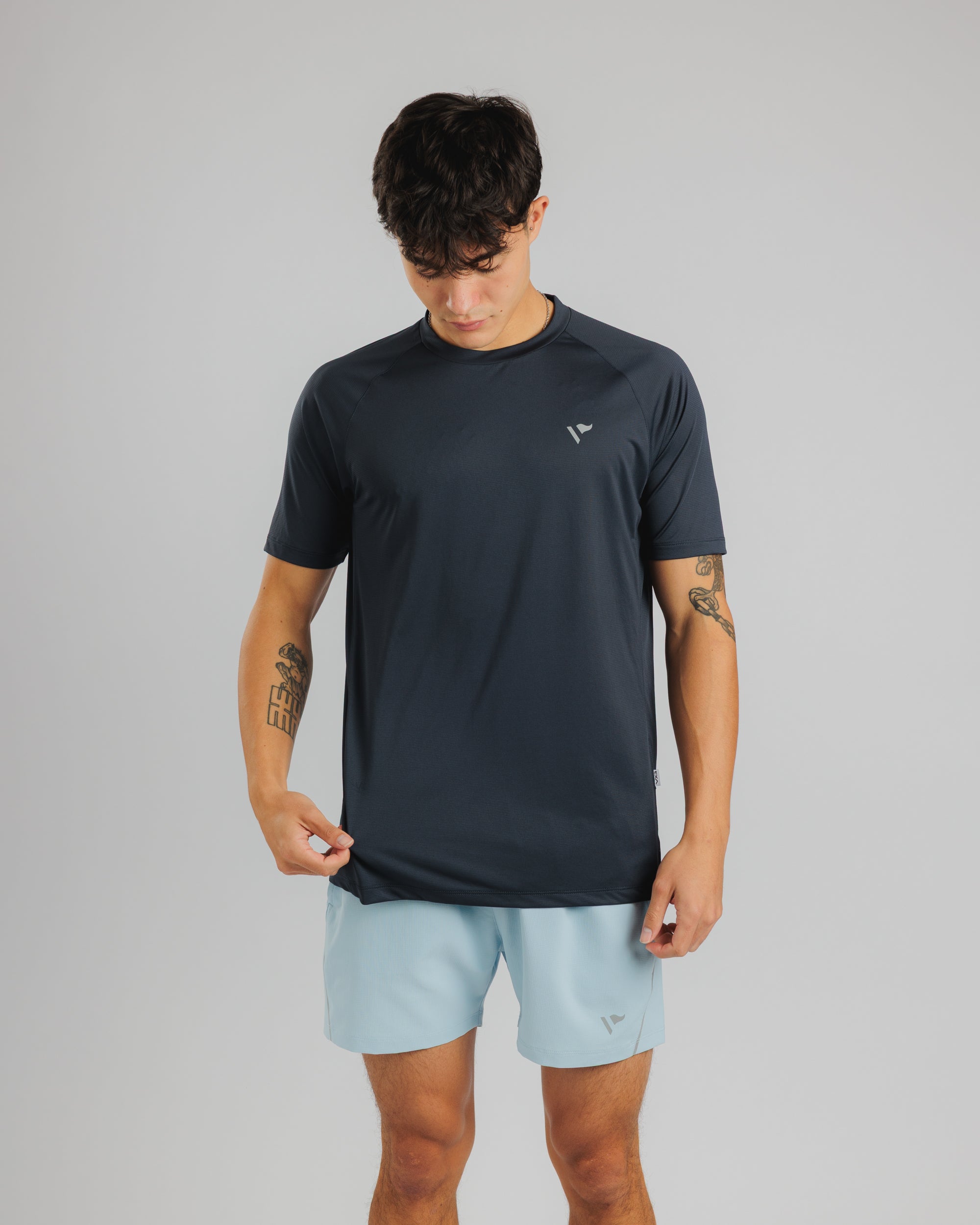 Tempo S/S Tee - Faded Black