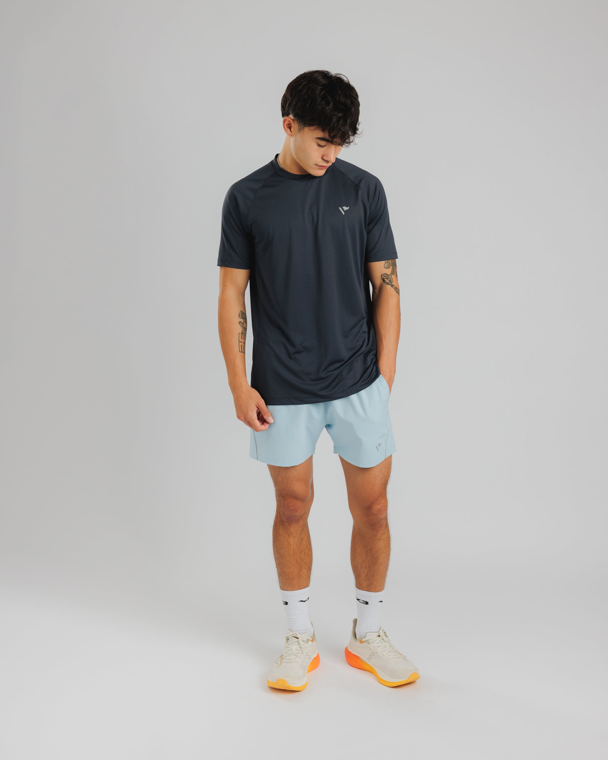 Tempo S/S Tee - Faded Black