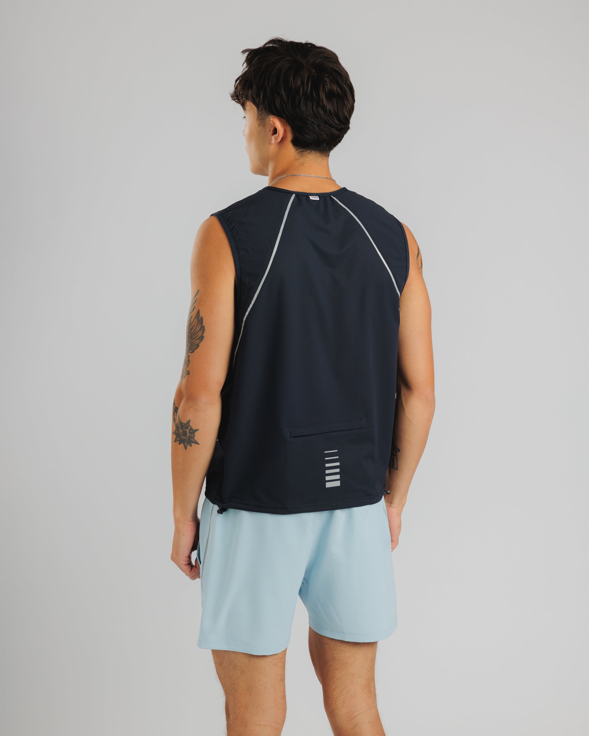 Pace Running Gilet - Faded Black