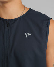 Pace Running Gilet - Faded Black
