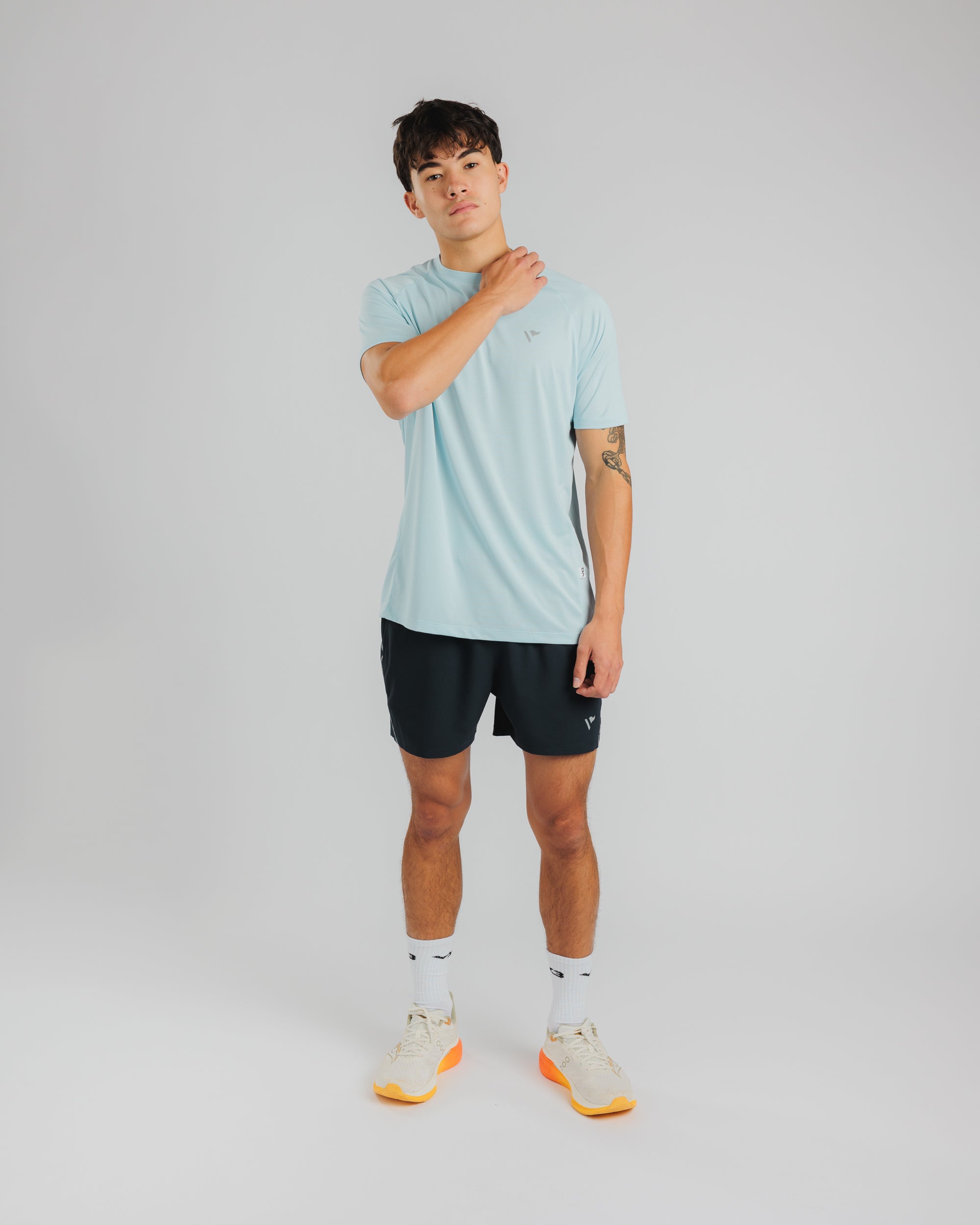 Tempo S/S Tee - Sky Mist