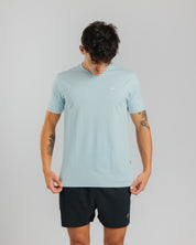 Drift S/S Cotton Tee - Sky Mist