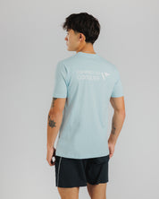 Drift S/S Cotton Tee - Sky Mist