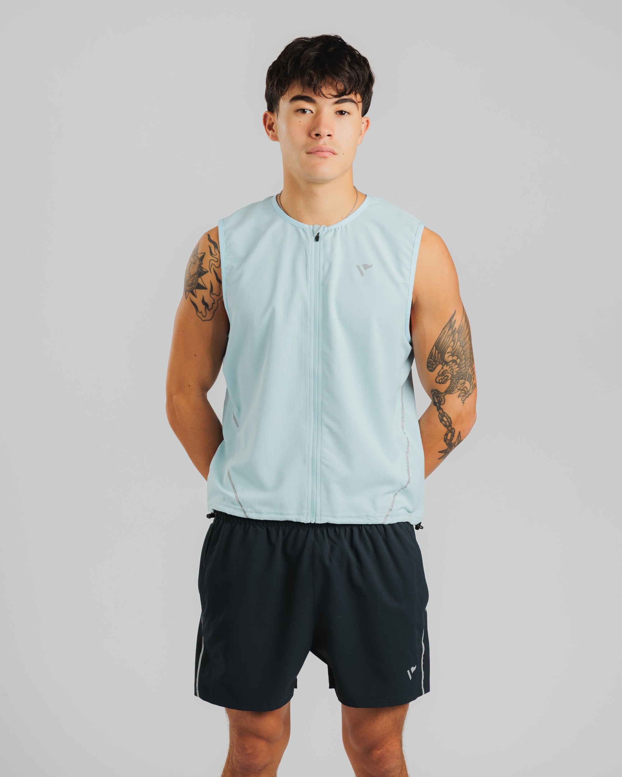 Pace Running Gilet - Sky Mist