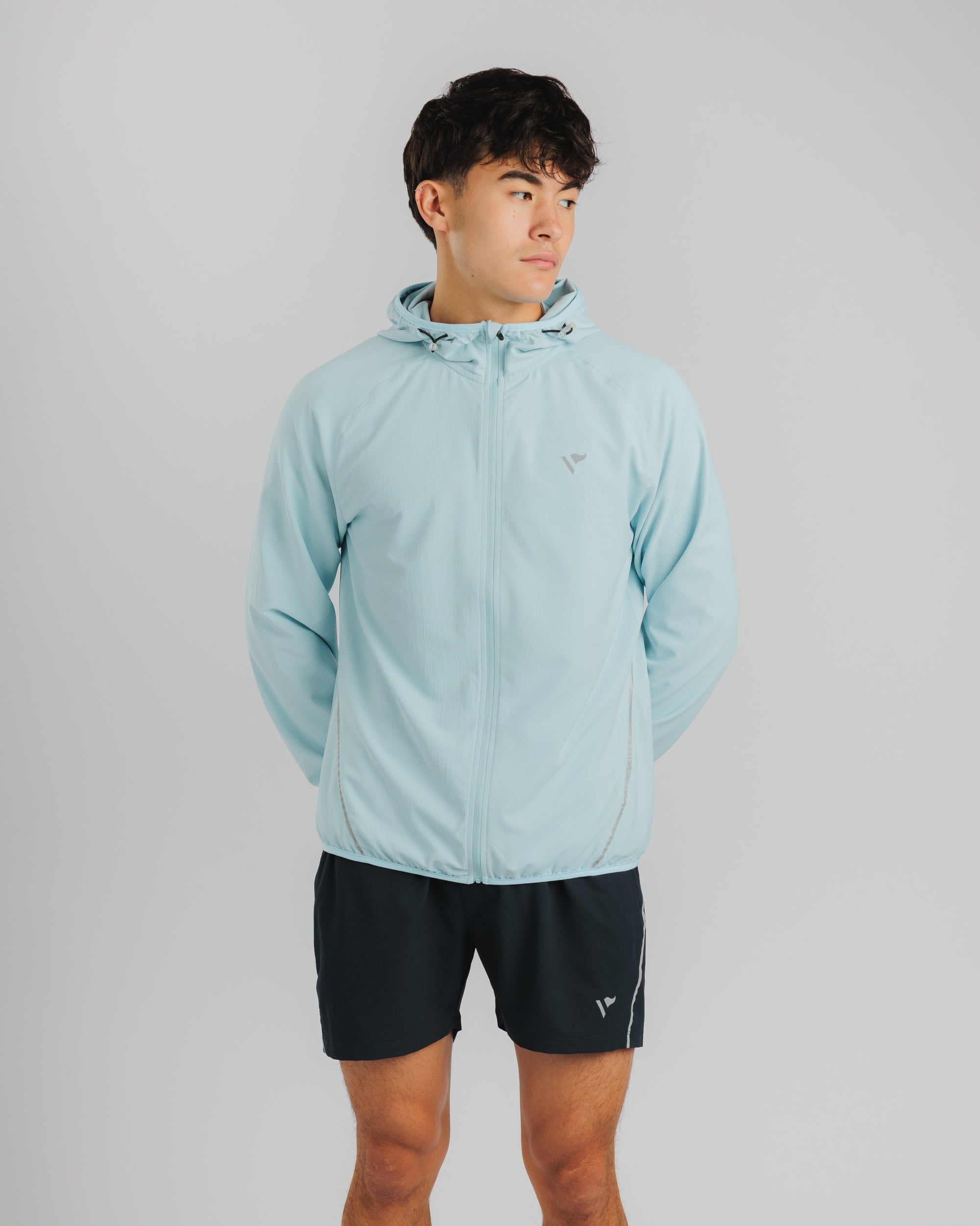 Pursuit Running Jacket - Sky Mist