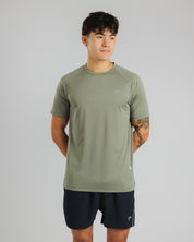 Tempo S/S Tee - Pale Olive