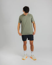 Tempo S/S Tee - Pale Olive