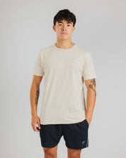 Drift S/S Cotton Tee - Chalk White