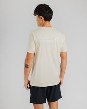 Drift S/S Cotton Tee - Chalk White