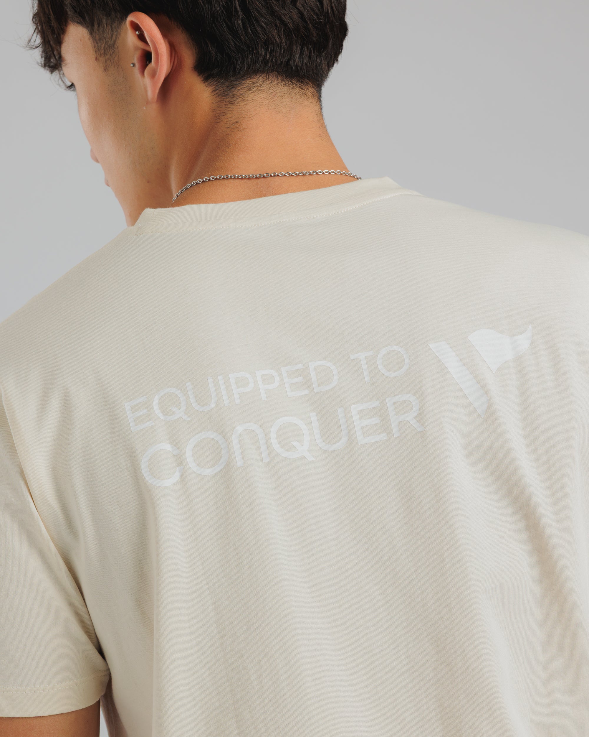 Drift S/S Cotton Tee - Chalk White