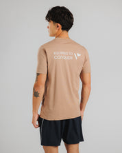 Drift S/S Cotton Tee - Driftwood