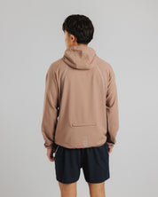 Pursuit Running Jacket - Driftwood