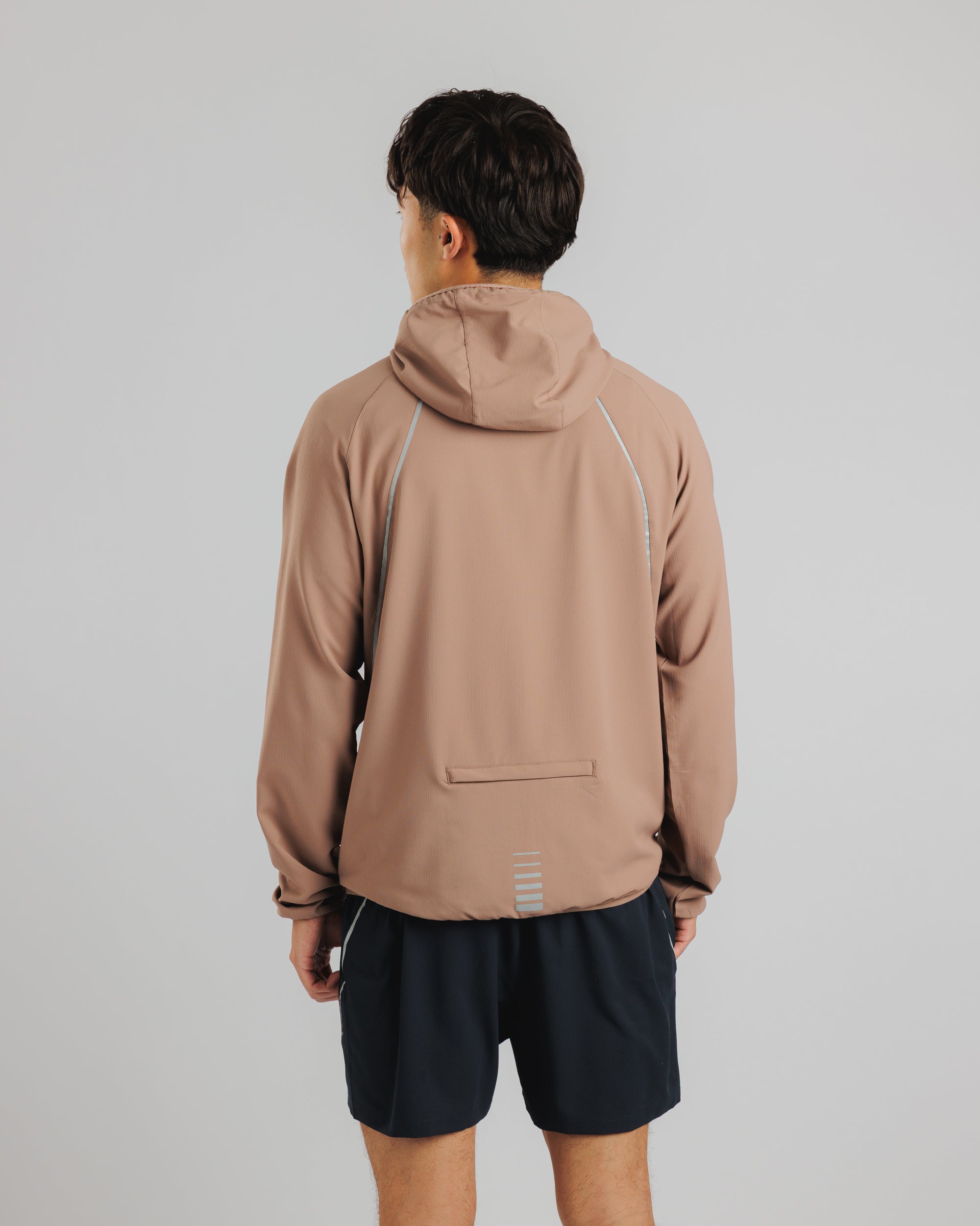Pursuit Running Jacket - Driftwood
