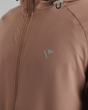 Pursuit Running Jacket - Driftwood