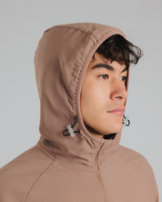 Pursuit Running Jacket - Driftwood