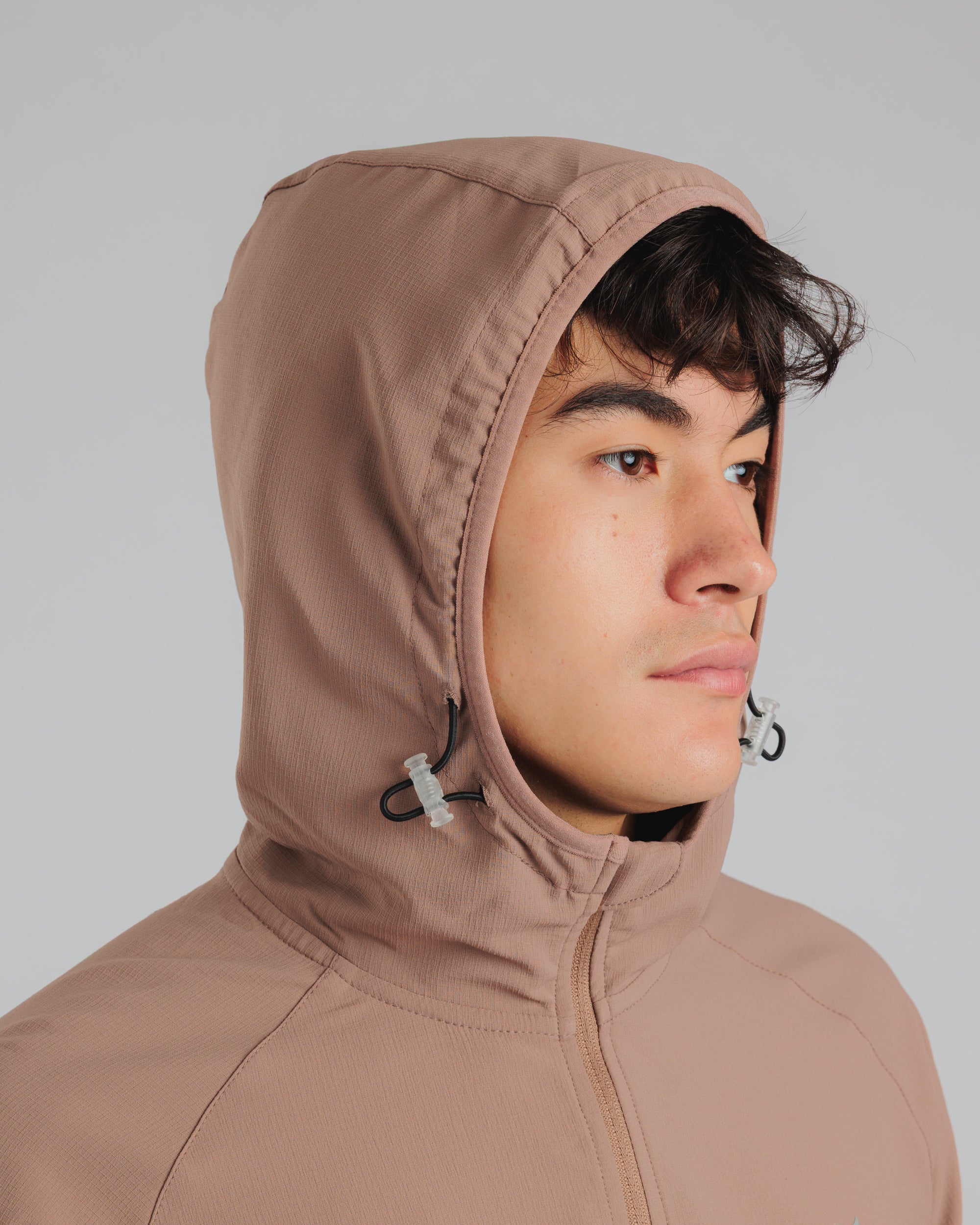Pursuit Running Jacket - Driftwood