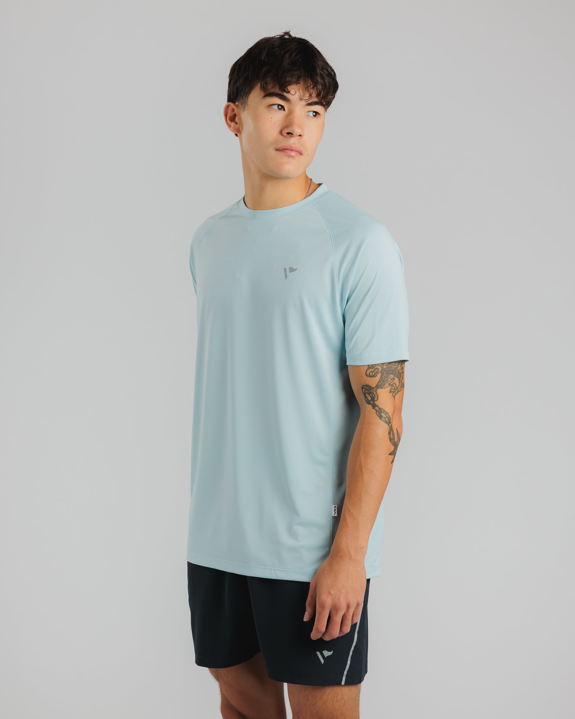 Tempo S/S Tee - Sky Mist