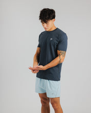 Drift S/S Cotton Tee - Faded Black