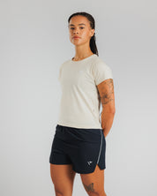 Drift S/S Cotton Tee Women's - Chalk White