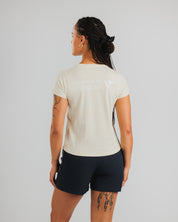 Drift S/S Cotton Tee Women's - Chalk White