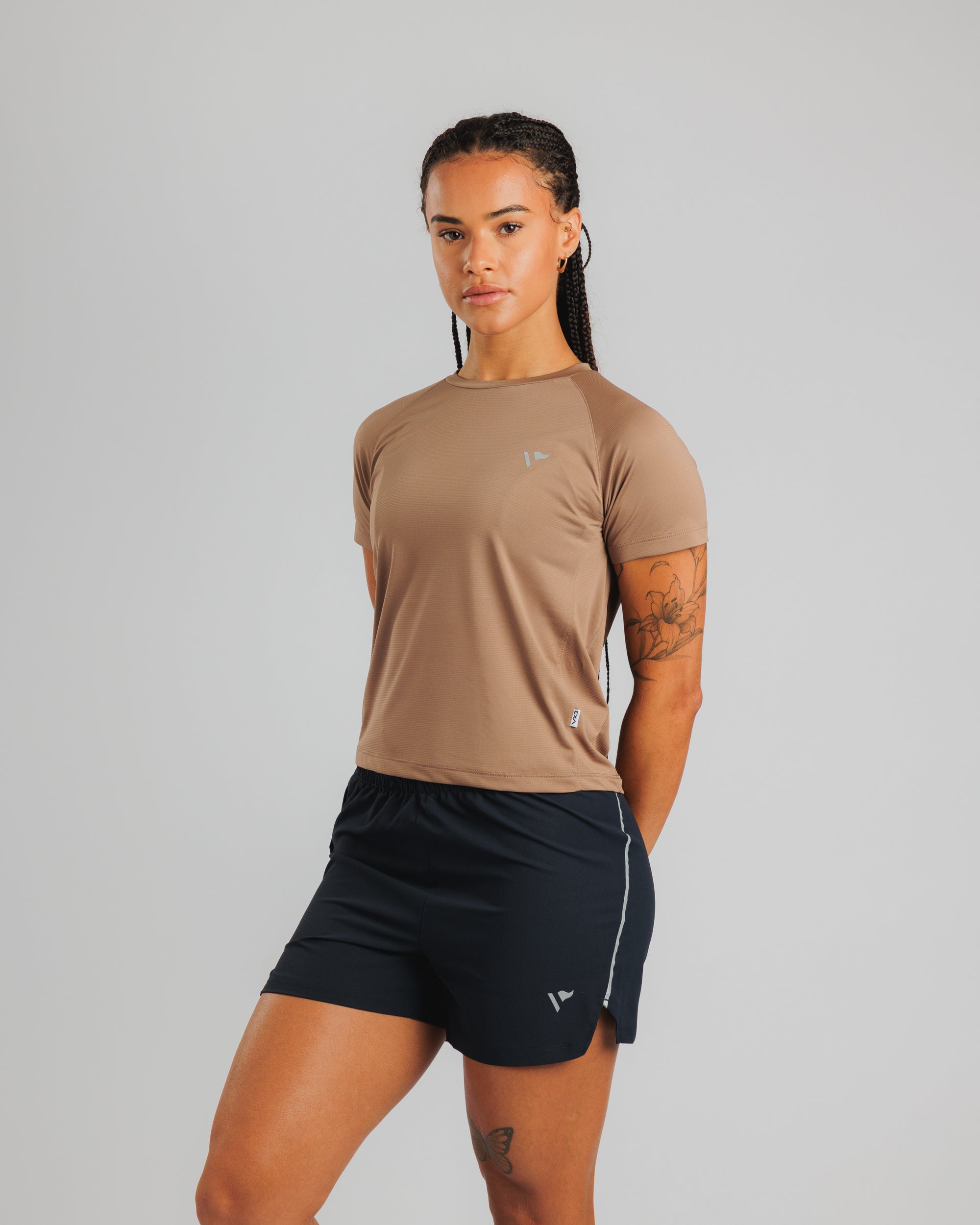 Tempo S/S Tee Women's - Driftwood