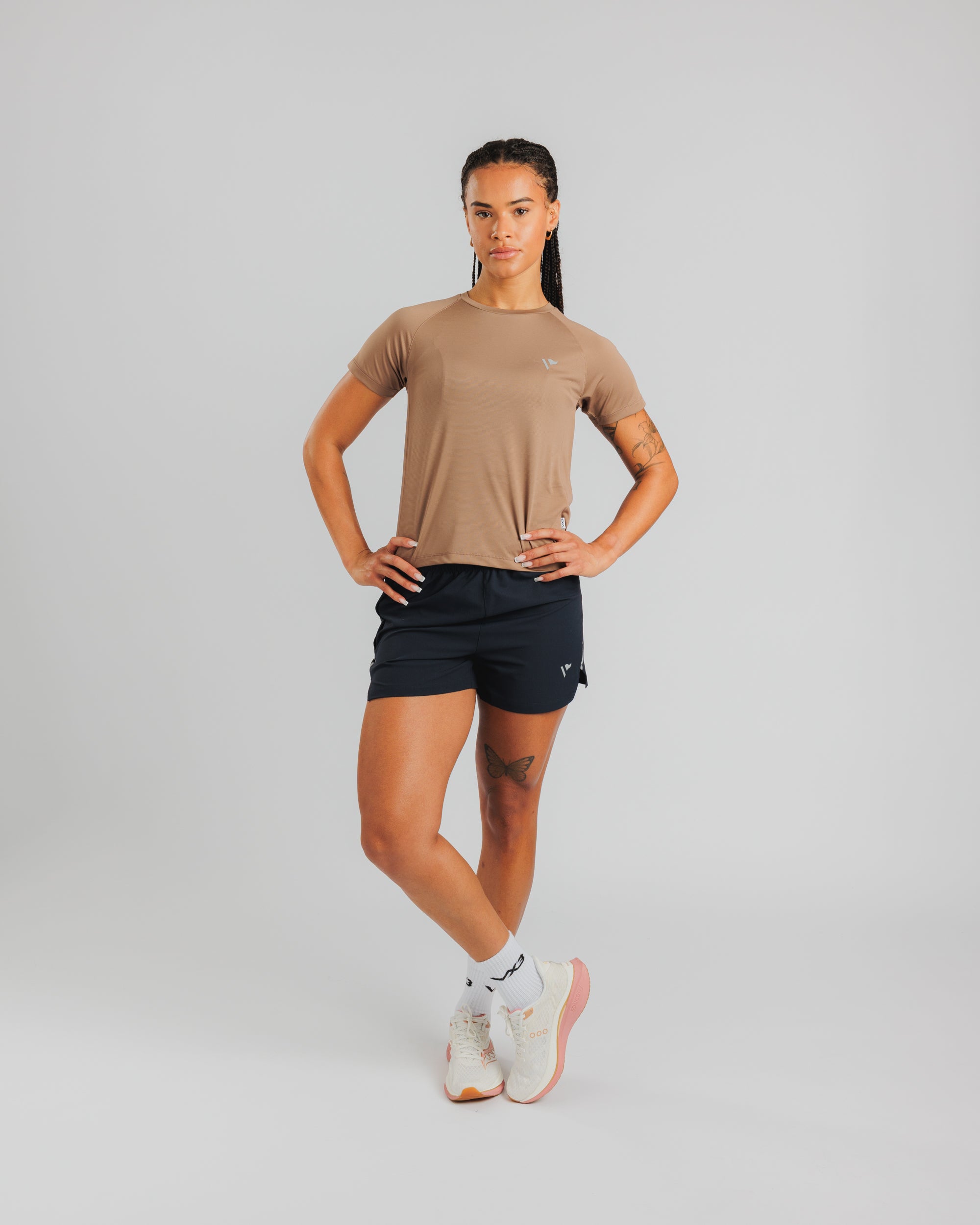Tempo S/S Tee Women's - Driftwood
