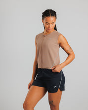 Pace Running Gilet Women's - Driftwood