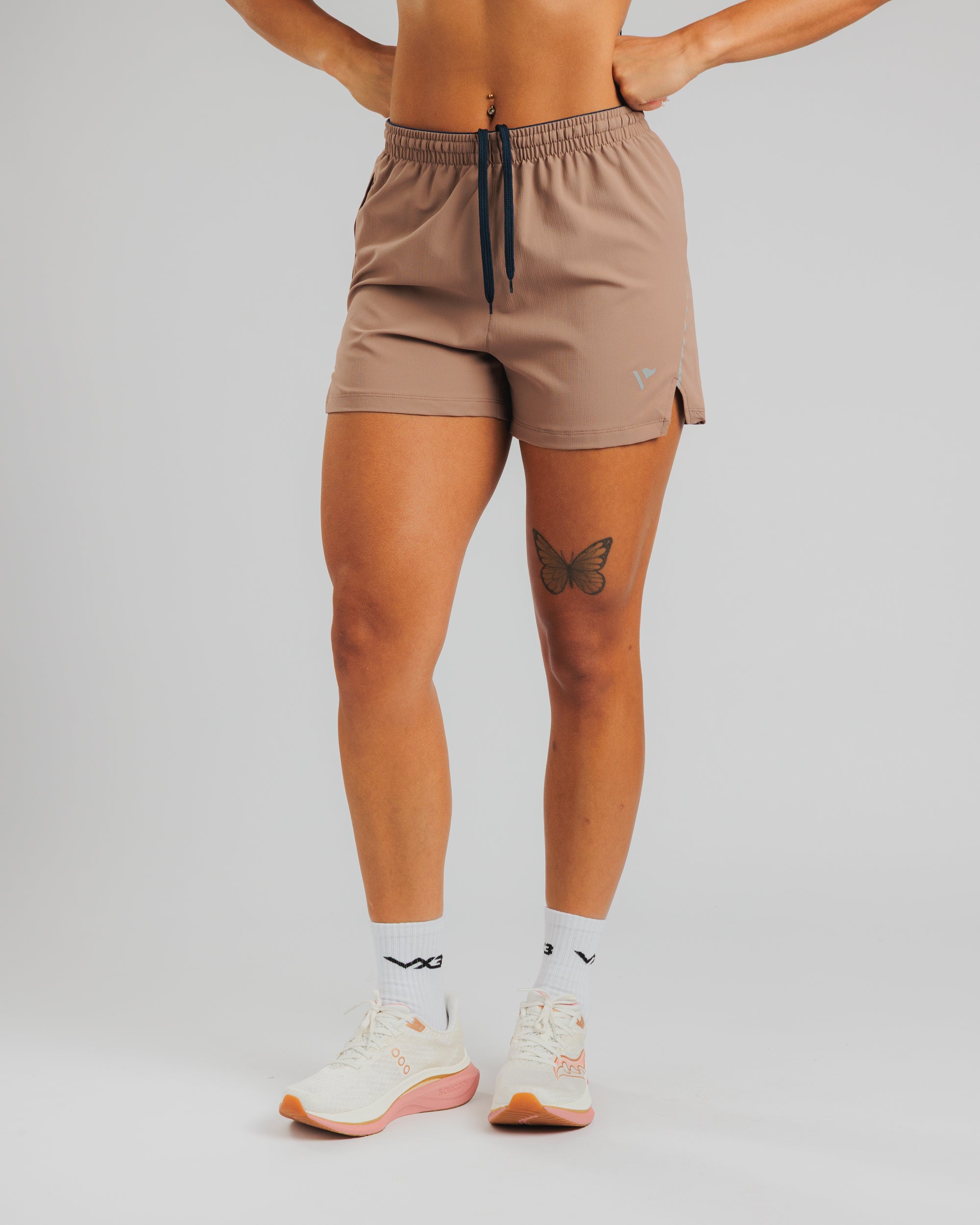 Stride Running Short Women's - Driftwood