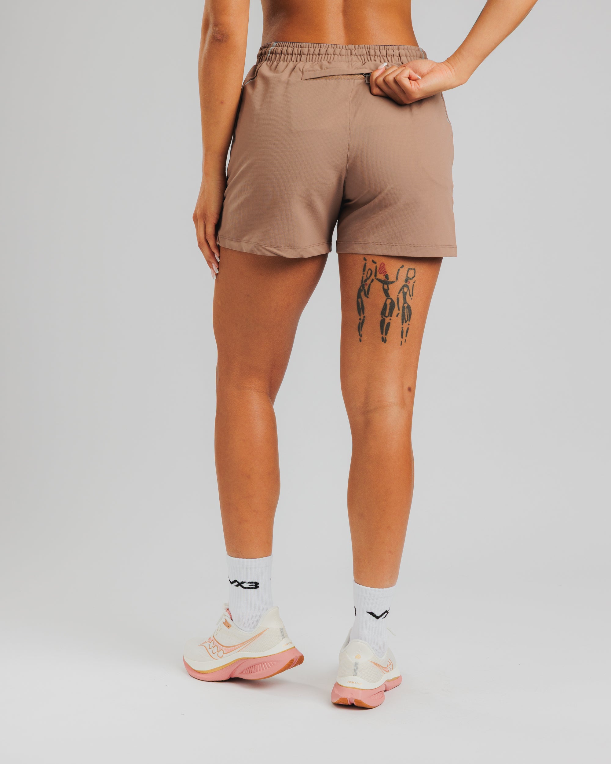 Stride Running Short Women's - Driftwood